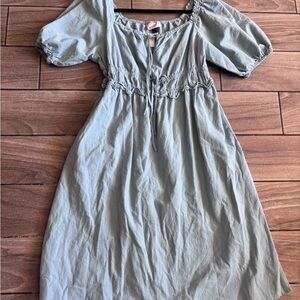 Universal Thread Sky Blue Textured Dress